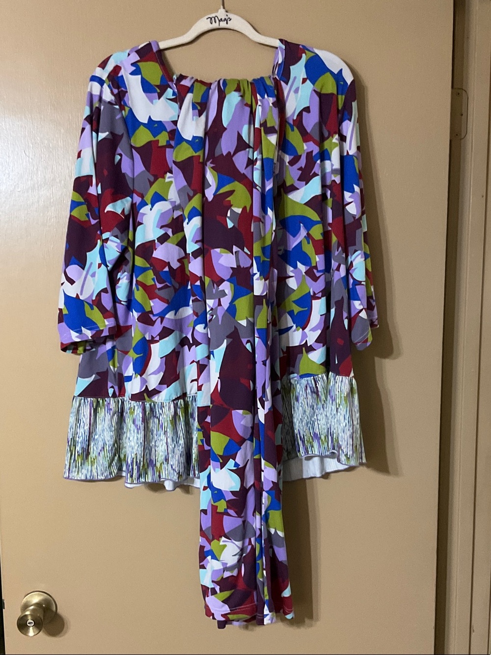 🔥LOGO by Lori Goldstein Multi-Color Abstract Pajama Set